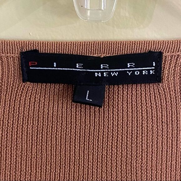 Pierri New York Sequins V-Neck Sweater Size Large - Picture 5 of 6